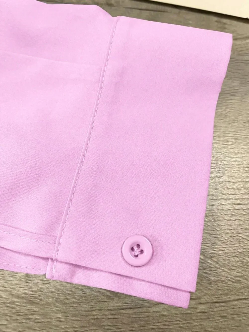 Pink Casual Women's Plus Button Front Shirt